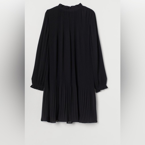 H&M Dresses Hm Pleated Dress Poshmark